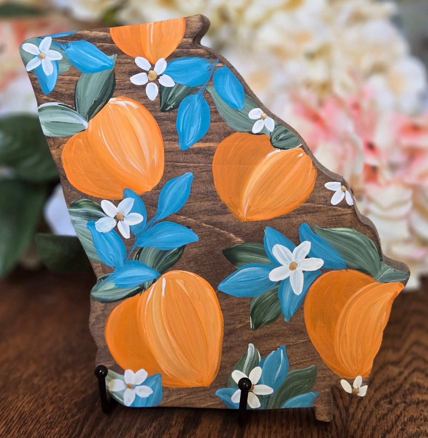 Georgia Peach Blossom Shelf Sitter