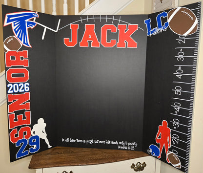 🎓 Custom Senior Photo Display Board