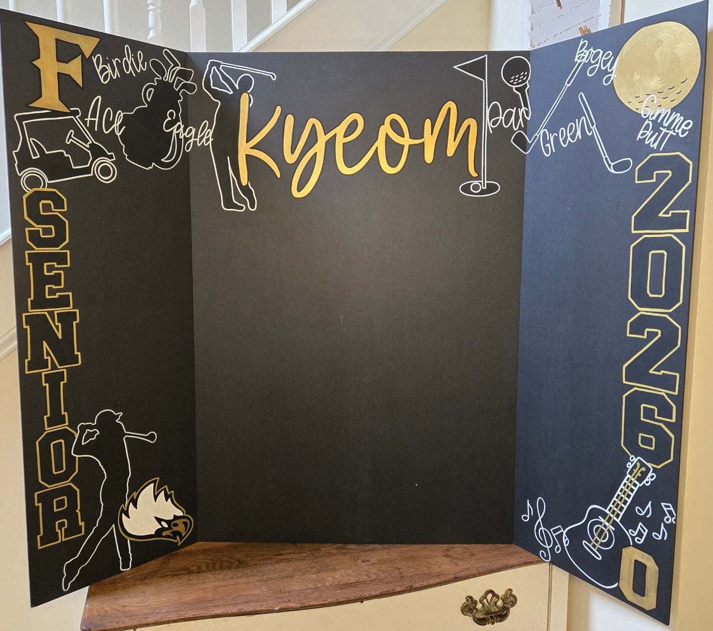 🎓 Custom Senior Photo Display Board