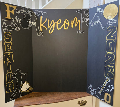🎓 Custom Senior Photo Display Board