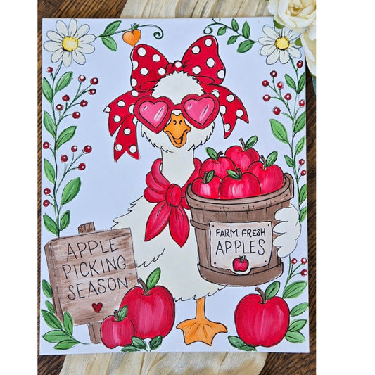 Apple Picking Millie 8×10 Paint Kit | The Millie Fall Collection