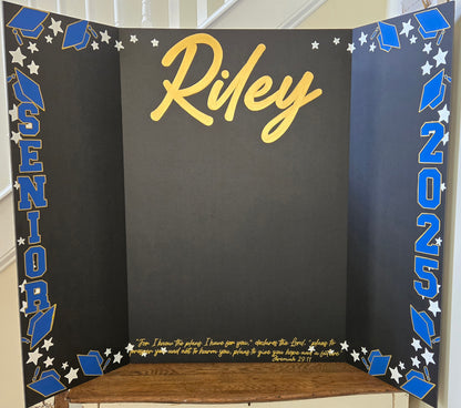 🎓 Custom Senior Photo Display Board