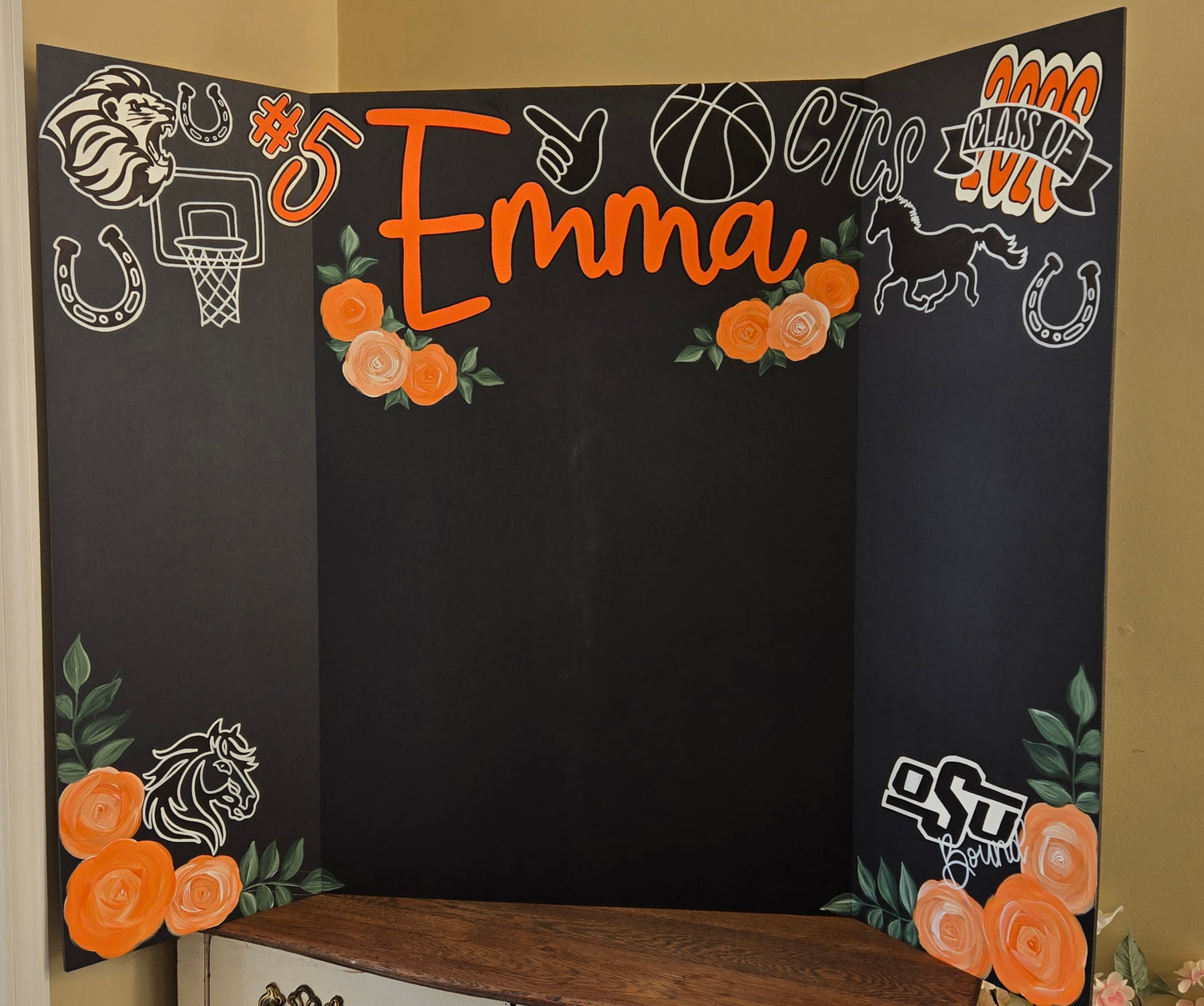 🎓 Custom Senior Photo Display Board