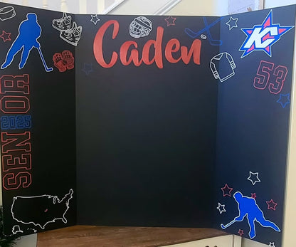 🎓 Custom Senior Photo Display Board