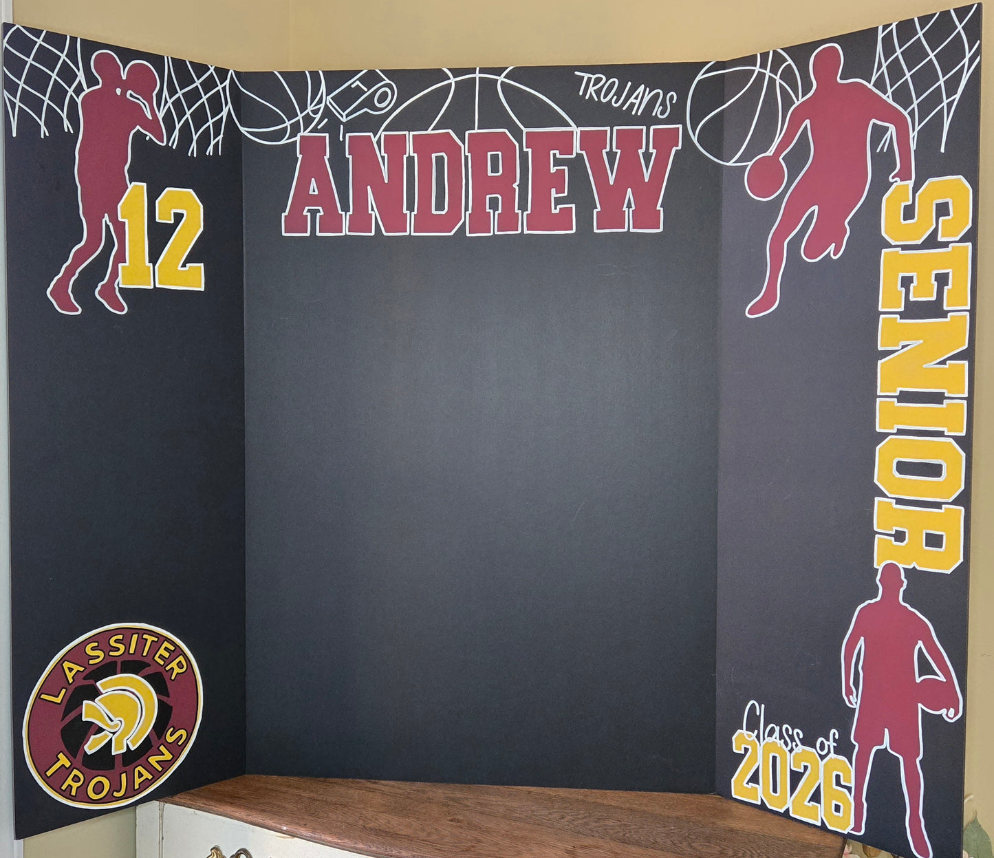 🎓 Custom Senior Photo Display Board