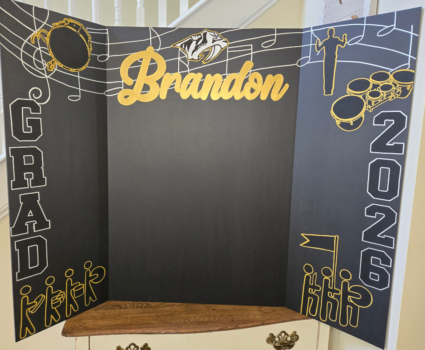 🎓 Custom Senior Photo Display Board