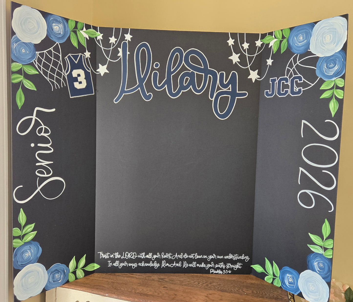 🎓 Custom Senior Photo Display Board