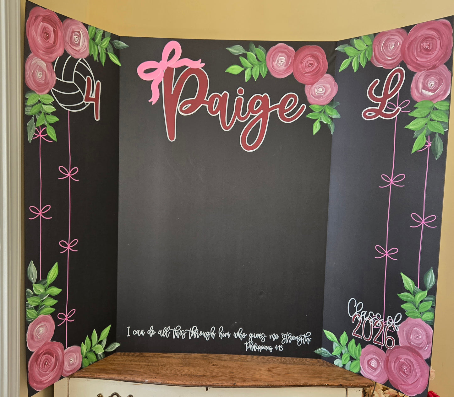 🎓 Custom Senior Photo Display Board
