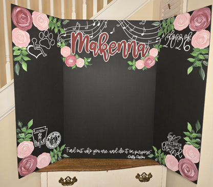 🎓 Custom Senior Photo Display Board