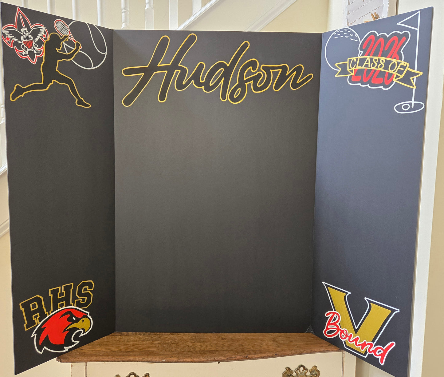 🎓 Custom Senior Photo Display Board