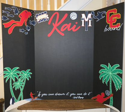 🎓 Custom Senior Photo Display Board