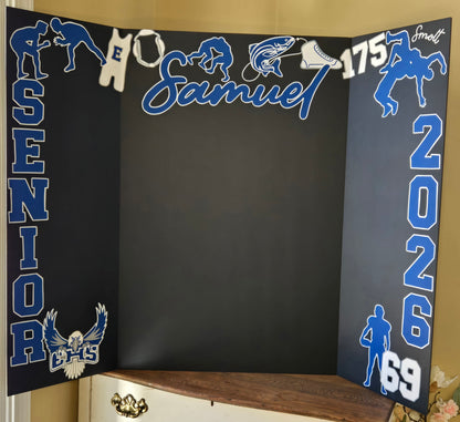 🎓 Custom Senior Photo Display Board