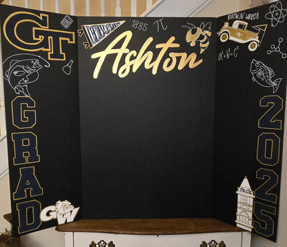 🎓 Custom Senior Photo Display Board