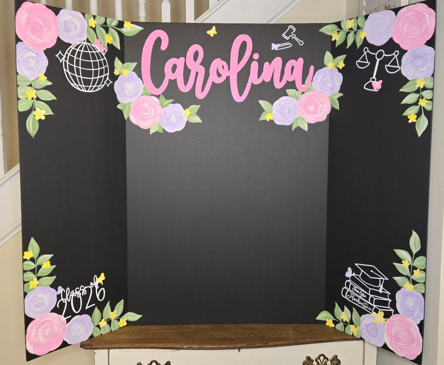 🎓 Custom Senior Photo Display Board