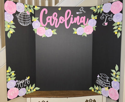 🎓 Custom Senior Photo Display Board