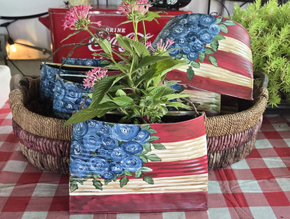 Hand-Painted Pocket Planter