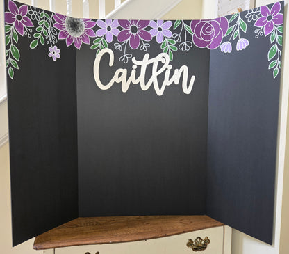 🎓 Custom Senior Photo Display Board